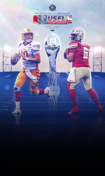 USFL Championship Game: Hall of Fame is ideal place for finale